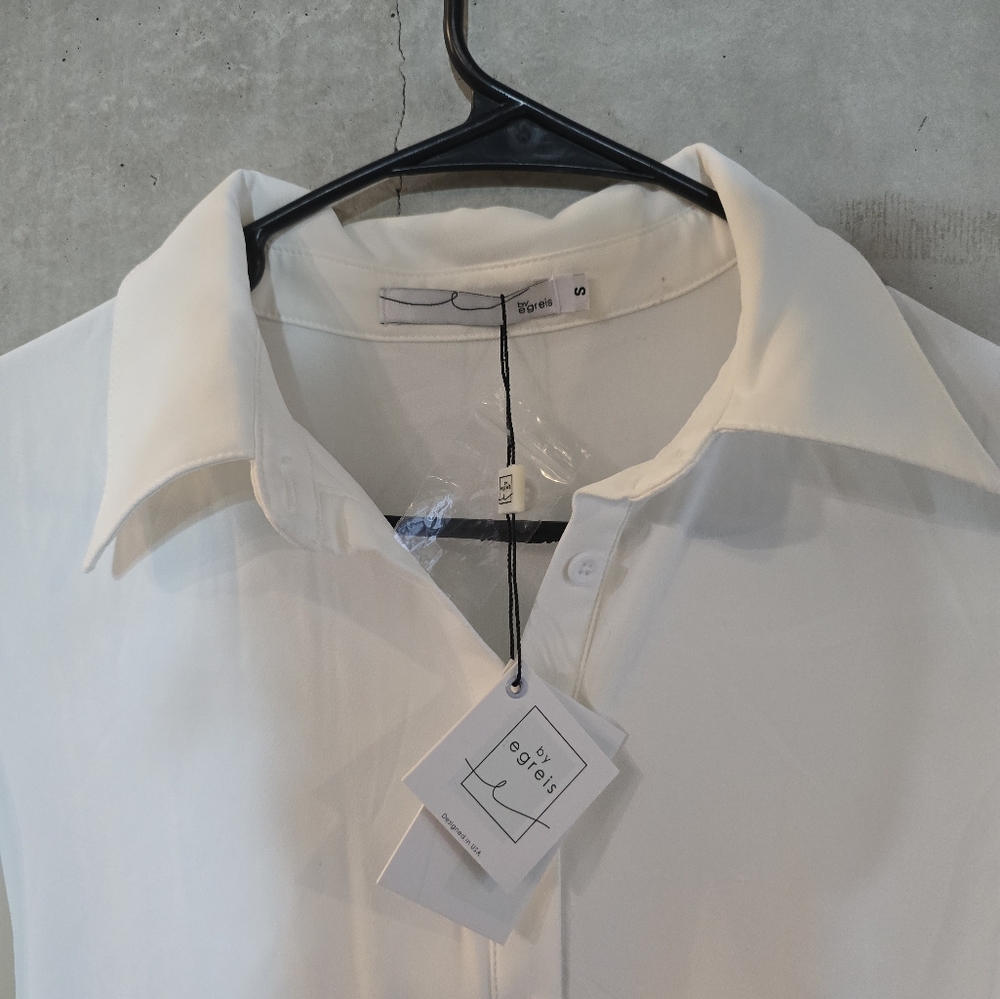 By Egreis elowen dress white size S - Picture 7 of 7